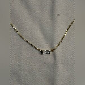 Kendra Scott Juliette Baguette Cubic Zirconia Pendant